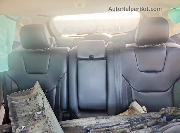 2FMPK4K93LBA09804 2020 FORD EDGE Black Вид задніх сидінь