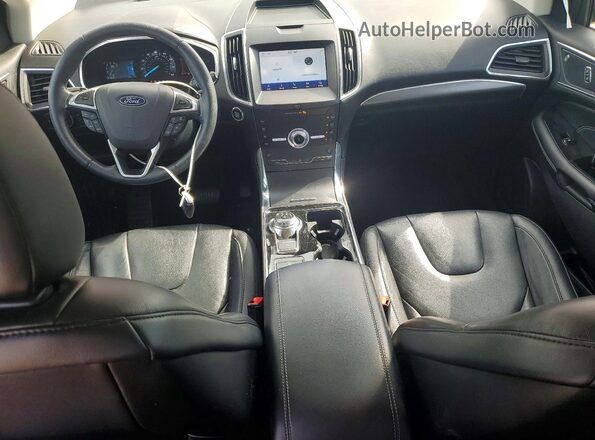2FMPK4K93LBA11472 2020 FORD EDGE Maroon Widok deski rozdzielczej