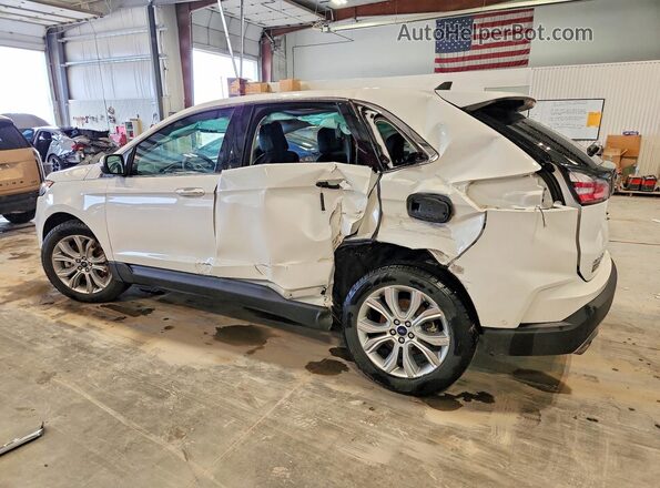 2FMPK4K93LBB24774 2020 FORD EDGE White Tył lewy