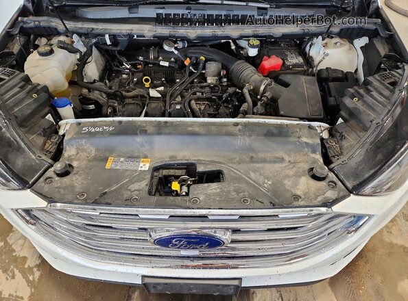2FMPK4K93LBB24774 2020 FORD EDGE White Widok komory silnika