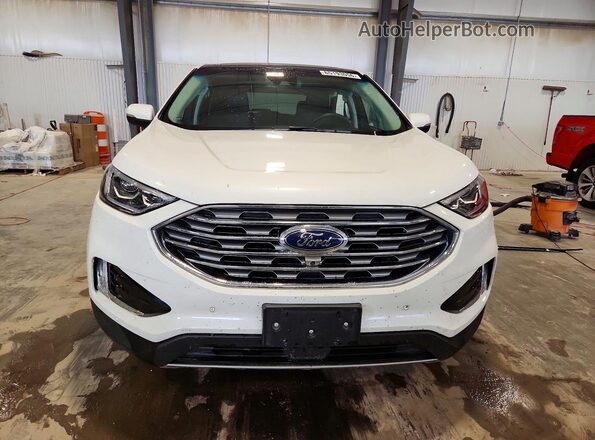 2FMPK4K93LBB24774 2020 FORD EDGE White Widok z przodu