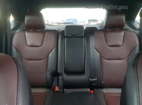 2FMPK4K93NBA29974 2022 FORD EDGE Black Вид задніх сидінь