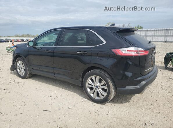 2FMPK4K93NBA45091 2022 FORD EDGE Black Задня ліва чверть