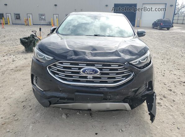 2FMPK4K93NBA45091 2022 FORD EDGE Black Вид спереду