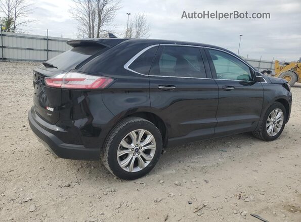 2FMPK4K93NBA45091 2022 FORD EDGE Black Задня права чверть