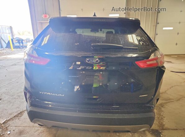 2FMPK4K93NBB04446 2022 FORD EDGE Black უკანა ხედი