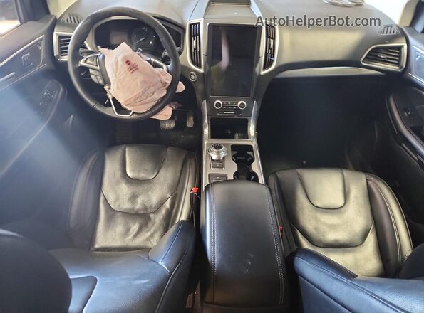 2FMPK4K93NBB04446 2022 FORD EDGE Black წინა პანელის ხედი