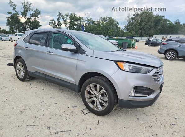 2FMPK4K93PBA45336 2023 FORD EDGE Silver Przód prawy