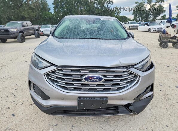 2FMPK4K93PBA45336 2023 FORD EDGE Silver Widok z przodu
