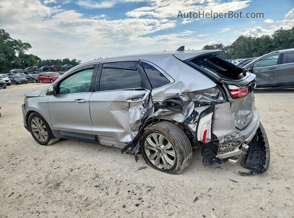 2FMPK4K93PBA45336 2023 FORD EDGE Silver Tył lewy