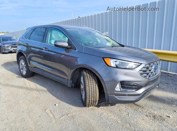 2FMPK4K93RBA93129 2024 FORD EDGE Серый Передняя правая четверть