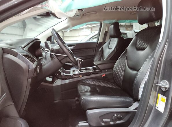 2FMPK4K93RBA93129 2024 FORD EDGE Серый Панорамный вид салона 360°