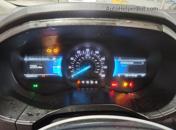 2FMPK4K93RBA93129 2024 FORD EDGE Серый Вид наклейки с VIN-кодом