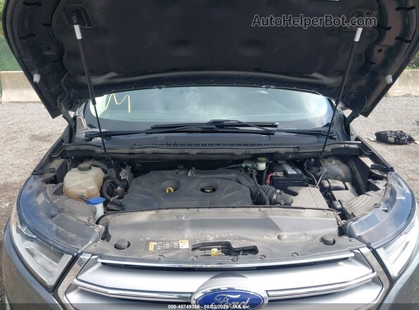 2FMPK4K94HBB40411 2017 FORD EDGE Gray Հետևի տեսք