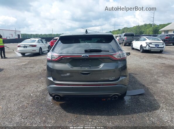 2FMPK4K94HBB40411 2017 FORD EDGE Gray 