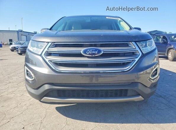 2FMPK4K94HBB59458 2017 FORD EDGE Charcoal Vista frontal