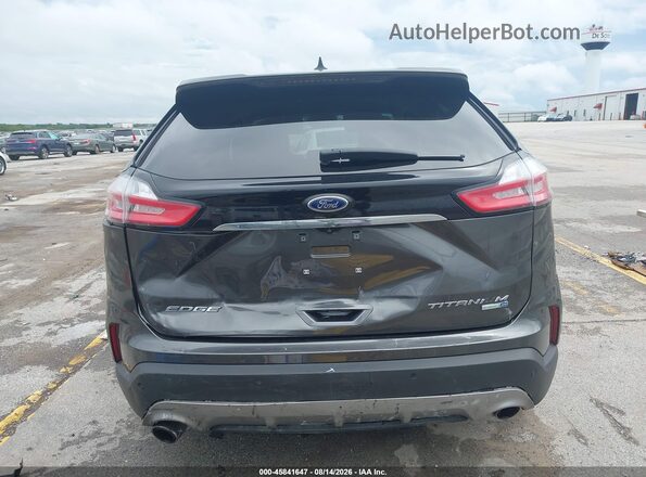 2FMPK4K94KBB01504 2019 FORD EDGE Gray 