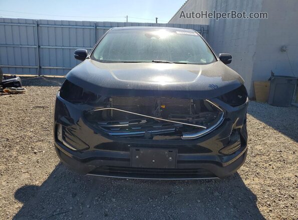 2FMPK4K94KBB76722 2019 FORD EDGE Черный Вид спереди
