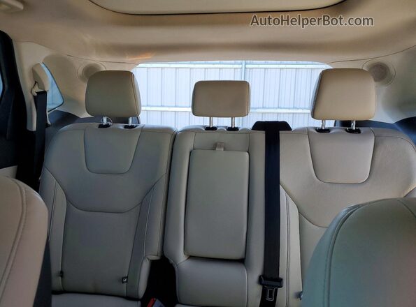 2FMPK4K94KBB76722 2019 FORD EDGE Черный Вид задних сидений