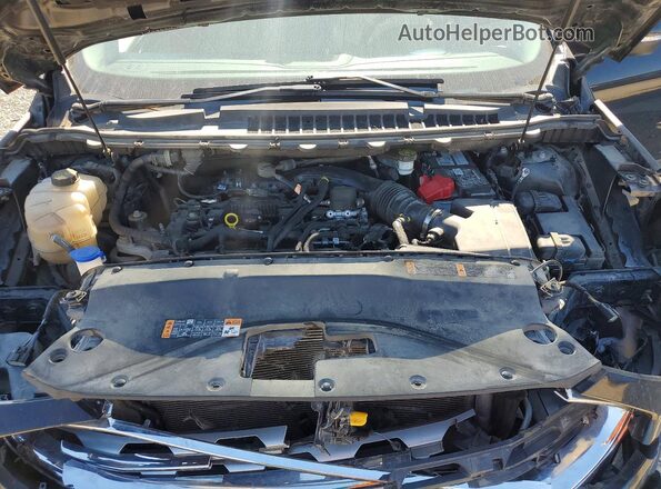 2FMPK4K94KBB76722 2019 FORD EDGE Черный Вид подкапотного пространства