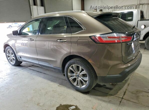 2FMPK4K94KBC21044 2019 FORD EDGE Gray უკანა მარცხენა