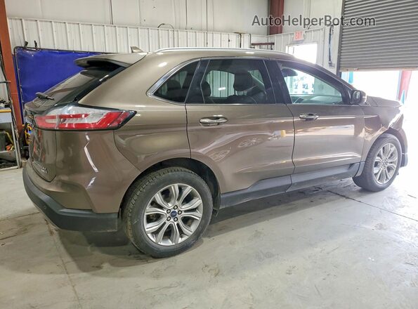 2FMPK4K94KBC21044 2019 FORD EDGE Gray უკანა მარჯვენა