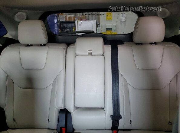 2FMPK4K94KBC21044 2019 FORD EDGE Gray უკანა სავარძლების ხედი