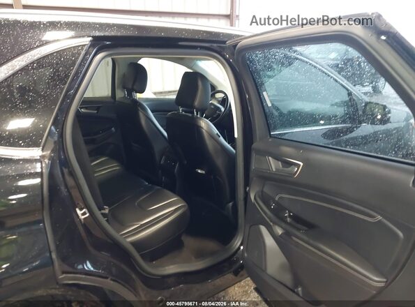 2FMPK4K94LBA81658 2020 FORD EDGE Black Vista de la etiqueta del VIN