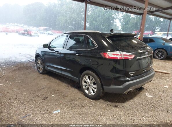 2FMPK4K94LBA81658 2020 FORD EDGE Black Trasero izquierdo