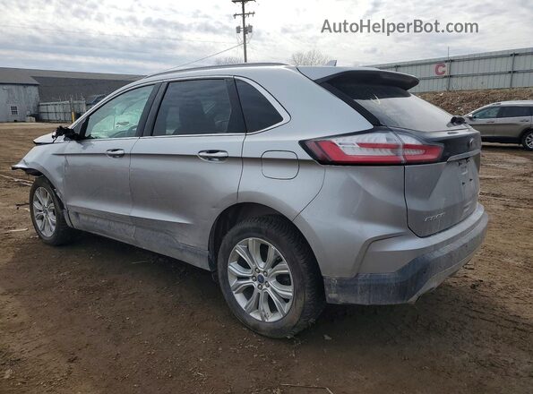 2FMPK4K94LBA99156 2020 FORD EDGE Silver Tył lewy