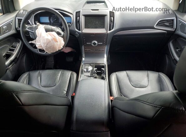 2FMPK4K94LBA99156 2020 FORD EDGE Silver Widok deski rozdzielczej