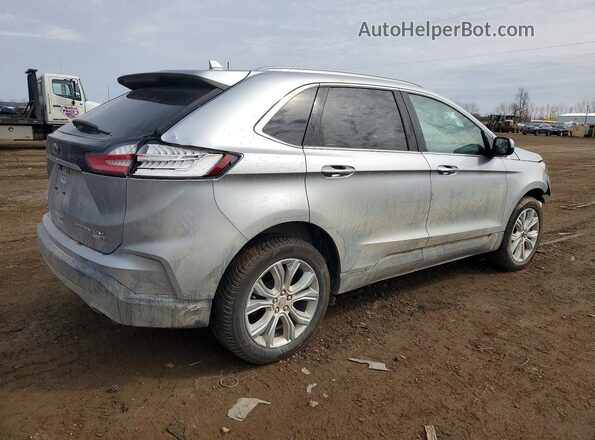2FMPK4K94LBA99156 2020 FORD EDGE Silver Tył prawy