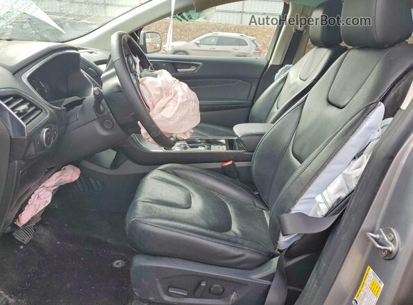 2FMPK4K94LBA99156 2020 FORD EDGE Silver Widok wnętrza z przodu