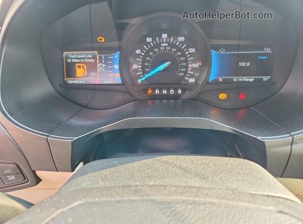 2FMPK4K94NBA55595 2022 FORD EDGE Silver Vista del cuadro de instrumentos