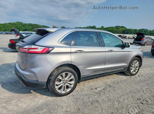 2FMPK4K94NBA55595 2022 FORD EDGE Silver Trasero derecho