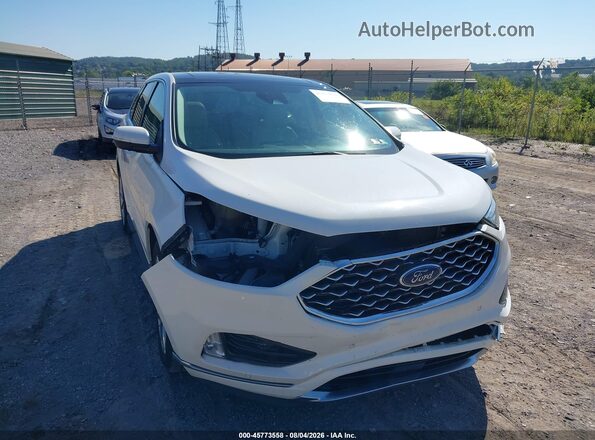 2FMPK4K94NBA85549 2022 FORD EDGE White Vista frontal