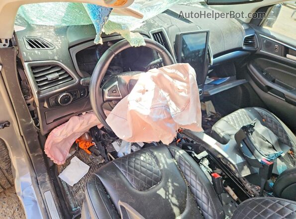 2FMPK4K94RBA49284 2024 FORD EDGE Gray Առջևի վահանակի տեսք