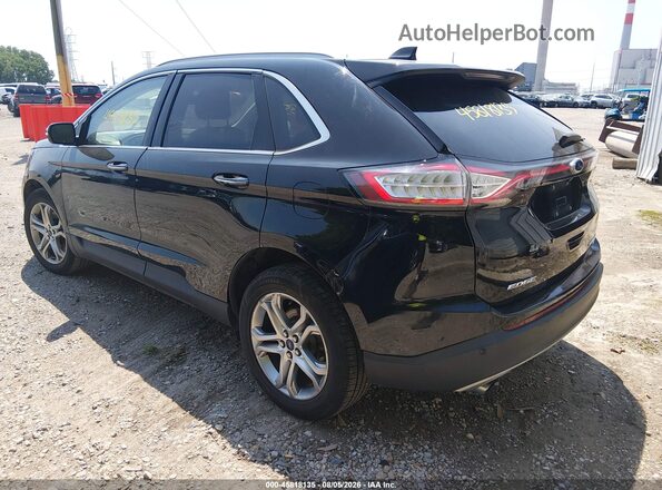 2FMPK4K95HBB76284 2017 FORD EDGE Black Tył lewy