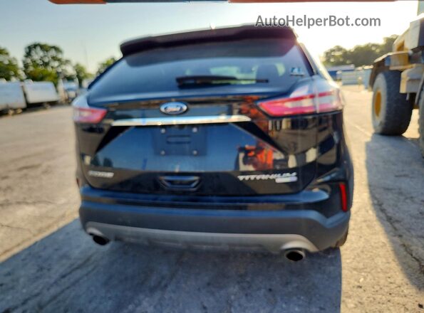 2FMPK4K95LBB53242 2020 FORD EDGE Black Vista trasera