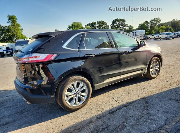 2FMPK4K95LBB53242 2020 FORD EDGE Black Trasero derecho