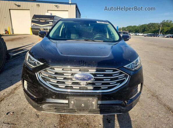 2FMPK4K95LBB53242 2020 FORD EDGE Black Vista frontal