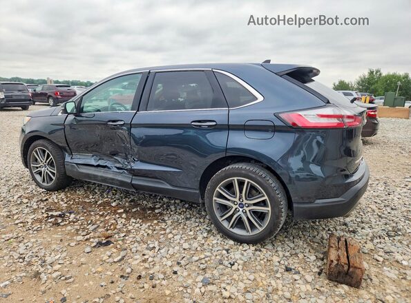 2FMPK4K95NBA18314 2022 FORD EDGE Blue Задня ліва чверть