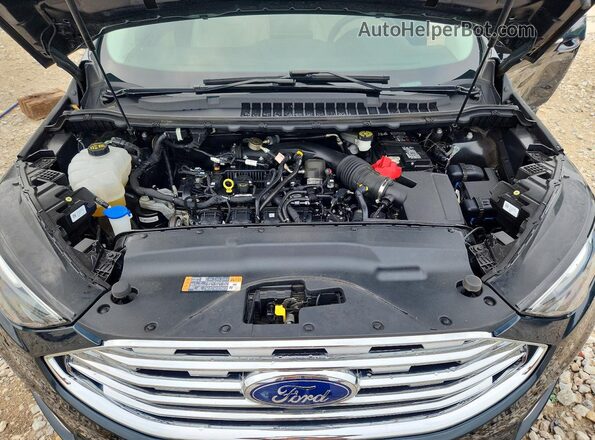 2FMPK4K95NBA18314 2022 FORD EDGE Blue Вид задньої частини салону