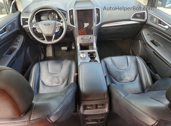 2FMPK4K95NBA31578 2022 FORD EDGE Black Вид панелі приладів