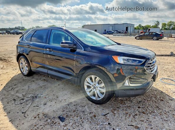 2FMPK4K95NBA31578 2022 FORD EDGE Black Передня права чверть