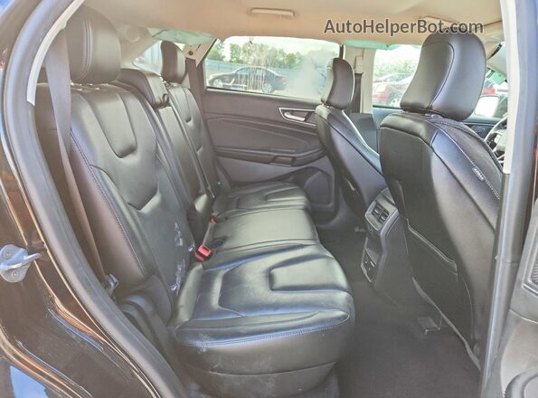 2FMPK4K95NBA31578 2022 FORD EDGE Black Вид задньої частини салону