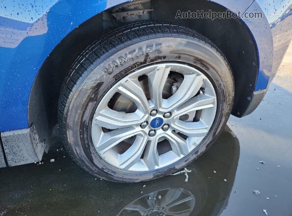 2FMPK4K95NBB04755 2022 FORD EDGE Blue 