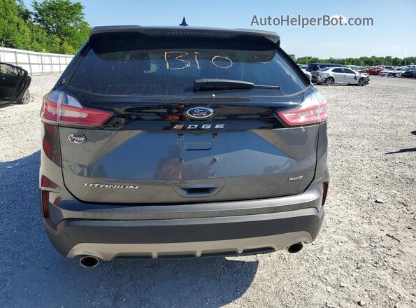 2FMPK4K95RBA93357 2024 FORD EDGE Silver Widok z tyłu