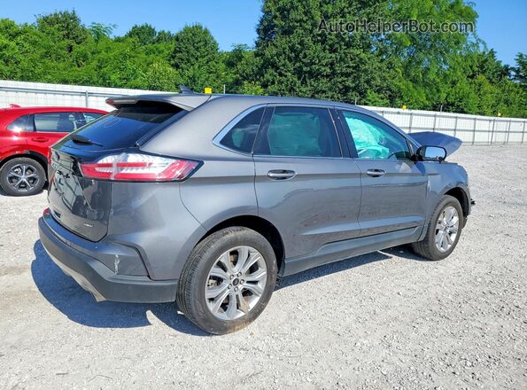 2FMPK4K95RBA93357 2024 FORD EDGE Silver Tył prawy