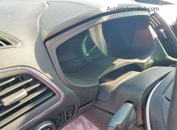 2FMPK4K95RBA93357 2024 FORD EDGE Silver Widok zestawu wskaźników